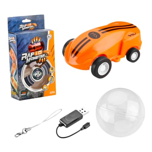 WHAMVOX 360 Renn-Stuntauto Auto Spielzeug Stunt-Auto Autospielzeug Mini-Spielzeug USB ladegeräte ABC wickeltasche packetbandrollen spielzeuge spilzeug b Toys Mini-Auto-Spielzeug Orange von WHAMVOX