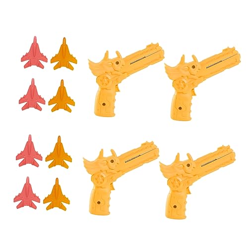 WHAMVOX 4 Sätze Lustiger Kinder Shooter Toy Catapult Flugzeug Spielzeug Geburtstagsgeschenk Für Jungen Zufällige Farbe von WHAMVOX