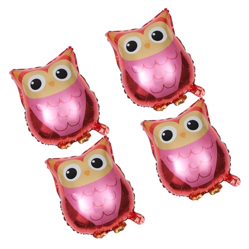 WHAMVOX 4 Stück Eulen folienballons aus Aluminiumfolie in Bunten Farben Kreative Tierballons als Partydeko und Fotorequisiten für Geburtstag Halloween und Babyparty Sichere Langlebige WHAMVOX 4 Stück Eulen folienballons aus Aluminiumfolie in Bunten Farben Kreative Tierballons als Partydeko und Fotorequisiten für Geburtstag Halloween und Babyparty Sichere Langlebige von WHAMVOX