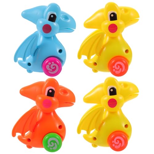 WHAMVOX 4 Stück Teiliges Aufziehbare Dinosaurier Spielzeugautos für Leichte Bewegliche Kunststofffahrzeuge mit Realistischen Farben Sicher und Batteriefrei für Drinnen und Draußen WHAMVOX 4 Stück Teiliges Aufziehbare Dinosaurier Spielzeugautos für Leichte Bewegliche Kunststofffahrzeuge mit Realistischen Farben Sicher und Batteriefrei für Drinnen und Draußen von WHAMVOX