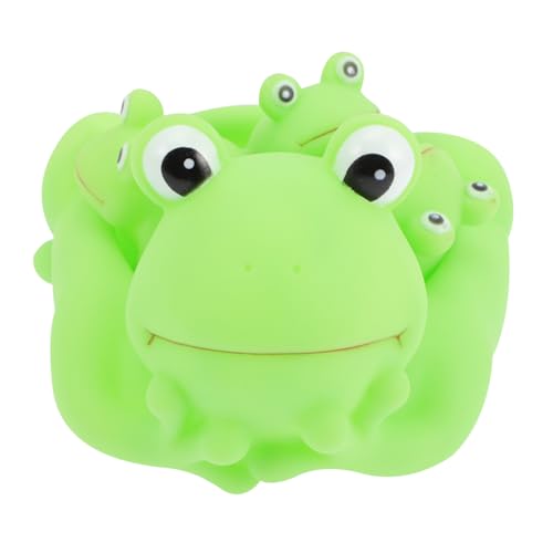 WHAMVOX 4 Stück Teiliges Frosch Badespielzeug für Kleinkinder Geräuschaktiviertes Sicheres und Weiches Badewannenspielzeug Langlebig für Bad und Wasserspaß WHAMVOX 4 Stück Teiliges Frosch Badespielzeug für Kleinkinder Geräuschaktiviertes Sicheres und Weiches Badewannenspielzeug Langlebig für Bad und Wasserspaß von WHAMVOX