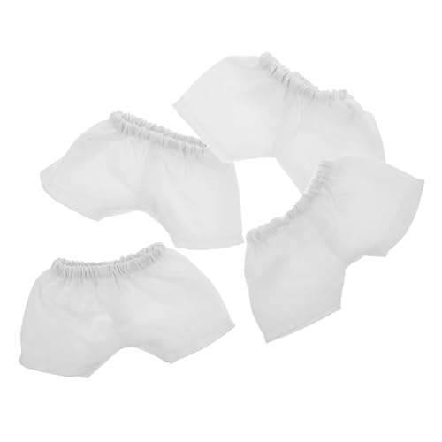 WHAMVOX 4 Stück Weiße Bärenkurze Puppenunterhosen Weiches Plüschmaterial Langlebig für Kuscheltier bären Geeignet Zubehör für Verkleidungsspielzeug WHAMVOX 4 Stück Weiße Bärenkurze Puppenunterhosen Weiches Plüschmaterial Langlebig für Kuscheltier bären Geeignet Zubehör für Verkleidungsspielzeug von WHAMVOX