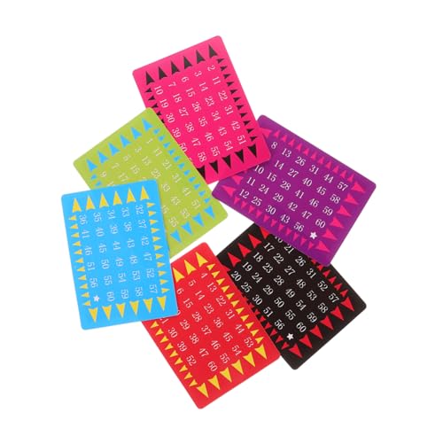 WHAMVOX 5 Sätze Telepathische Zahlenkarten Mentalismus Trickspiel Telepathic Testkarten für Zaubervorführungen Interaktive Denkspiele für Illusionisten und Zauberkünstler WHAMVOX 5 Sätze Telepathische Zahlenkarten Mentalismus Trickspiel Telepathic Testkarten für Zaubervorführungen Interaktive Denkspiele für Illusionisten und Zauberkünstler von WHAMVOX