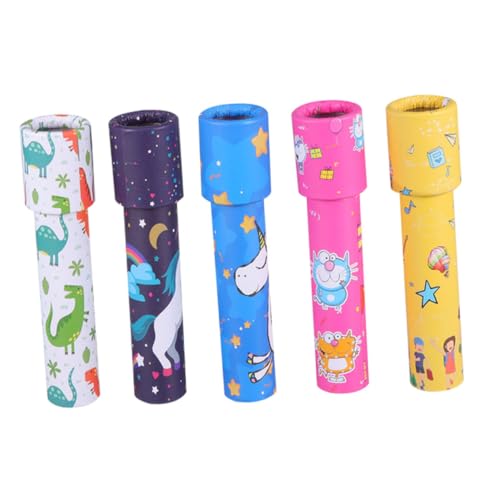WHAMVOX 5 Stück Teiliges Kaleidoskop für Kleines Leichtes Drehbares Lernspielzeug Pädagogisches Geschenk für Jungen und Mädchen Tragbar und Robust als Geburtstagsmitbringsel WHAMVOX 5 Stück Teiliges Kaleidoskop für Kleines Leichtes Drehbares Lernspielzeug Pädagogisches Geschenk für Jungen und Mädchen Tragbar und Robust als Geburtstagsmitbringsel von WHAMVOX