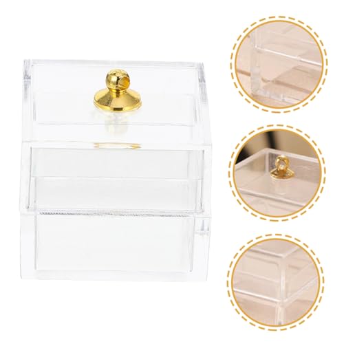 WHAMVOX 5 Stück Teiliges Mini Aufbewahrungsbox Transparent Miniatur Aufbewahrungsboxen für Puppenhaus Zubehör Spielzeugaufbewahrung Mini Haus Dekoration Geeignet für DIY Basteln und WHAMVOX 5 Stück Teiliges Mini Aufbewahrungsbox Transparent Miniatur Aufbewahrungsboxen für Puppenhaus Zubehör Spielzeugaufbewahrung Mini Haus Dekoration Geeignet für DIY Basteln und von WHAMVOX