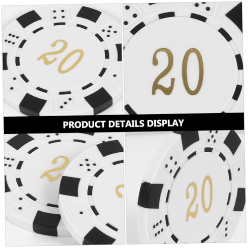 WHAMVOX 50 Stück Abs Plastik Chips mit Zahlen Bedruckt Runde Spielchips für Bingo Lernzähler und Kartenspiele Leichtes Kunststoff Material Vielseitig für Zählen Gruppieren und Belohnung WHAMVOX 50 Stück Abs Plastik Chips mit Zahlen Bedruckt Runde Spielchips für Bingo Lernzähler und Kartenspiele Leichtes Kunststoff Material Vielseitig für Zählen Gruppieren und Belohnung von WHAMVOX