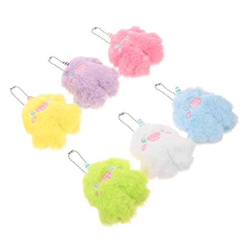 WHAMVOX 6 Stück Teiliges Süße Plüschfiguren Kuscheltiere Cartoon Puppen als Schlüsselanhänger Weiche Hängespielzeuge Geschenkidee Geburtstag Jungen Mädchen WHAMVOX 6 Stück Teiliges Süße Plüschfiguren Kuscheltiere Cartoon Puppen als Schlüsselanhänger Weiche Hängespielzeuge Geschenkidee Geburtstag Jungen Mädchen von WHAMVOX