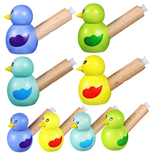 WHAMVOX 8 Stück Pfeife Musikspielzeug Vogelfigur Neuheit Wasser Säuglingsspielzeug Kindermusikinstrumente Kinder Minispielzeug Kinderspielzeug Mädchenspielzeug Pädagogisches von WHAMVOX