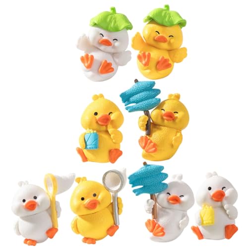 WHAMVOX 8 Stück Teiliges Mini Enten aus Resin Kleine Detailreiche Tierfigur Bunte Mini Deko für Garten Aquarium Mikro Landschaft und Schreibtisch Geeignet als für Miniatur Liebhaber WHAMVOX 8 Stück Teiliges Mini Enten aus Resin Kleine Detailreiche Tierfigur Bunte Mini Deko für Garten Aquarium Mikro Landschaft und Schreibtisch Geeignet als für Miniatur Liebhaber von WHAMVOX