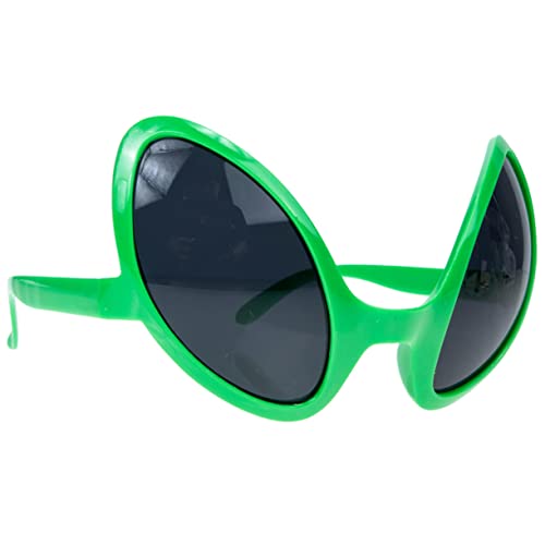 WHAMVOX Alien-sonnenbrille Männer Erwachsenes Spielzeug Außerirdische Sonnenbrille Lustige Alien-brille Kostüme Für Erwachsene Alien-brille Für Männer Alien-eye-sonnenbrille Plastik von WHAMVOX