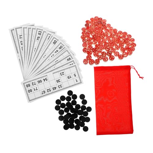 WHAMVOX Bingo Spielset aus Holz mit Eleganten Spielsteinen Kompakt und Tragbar Interaktives Familienspiel für Große Gruppen Geeignet für Altersstufen und Spielniveaus WHAMVOX Bingo Spielset aus Holz mit Eleganten Spielsteinen Kompakt und Tragbar Interaktives Familienspiel für Große Gruppen Geeignet für Altersstufen und Spielniveaus von WHAMVOX