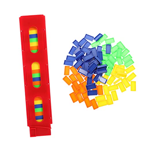 WHAMVOX Bunte Domino Spielsteine Je Lernspielzeug Domino Zug Bausteine für Jungen Mädchen Frühförderung Spaß und Geschicklichkeitsspiel Zufällige Farbe Zufällige Farbe WHAMVOX Bunte Domino Spielsteine Je Lernspielzeug Domino Zug Bausteine für Jungen Mädchen Frühförderung Spaß und Geschicklichkeitsspiel Zufällige Farbe Zufällige Farbe von WHAMVOX