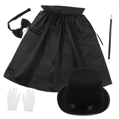 WHAMVOX Detektiv Cosplay Set Mit Hut Handschuhen Fliege Und Kostümzubehör Für Rollenspiele Und Verkleidungen Ideal Für Partys Halloween Und Karneval von WHAMVOX