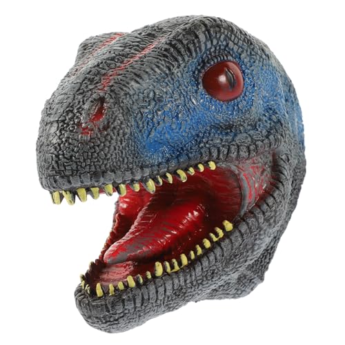 WHAMVOX Dinosaurier Handpuppe Velociraptor Mit Zufälliger Farbwahl Handspielzeug Für Perfekt Für Rollenspiele Und Kreative Spiele Ideal Als Für Dinosaurier Fans von WHAMVOX