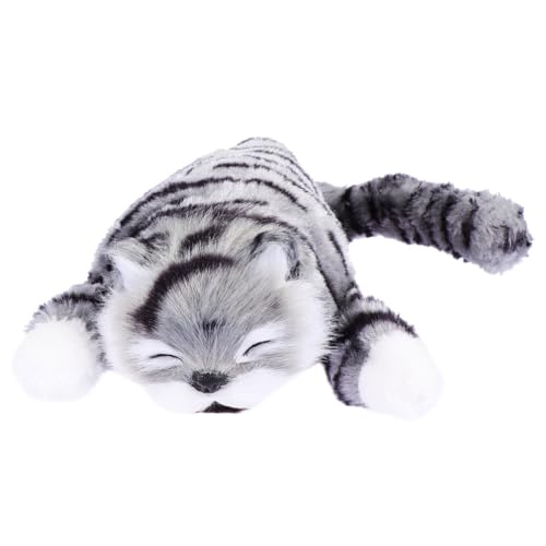 WHAMVOX Elektrische Plüsch katzenpuppe Niedliches Wendendes Kuscheltier Weiches Stofftier für Realistische Tierfigur Ohne Batterien Katzenliebhaber WHAMVOX Elektrische Plüsch katzenpuppe Niedliches Wendendes Kuscheltier Weiches Stofftier für Realistische Tierfigur Ohne Batterien Katzenliebhaber von WHAMVOX