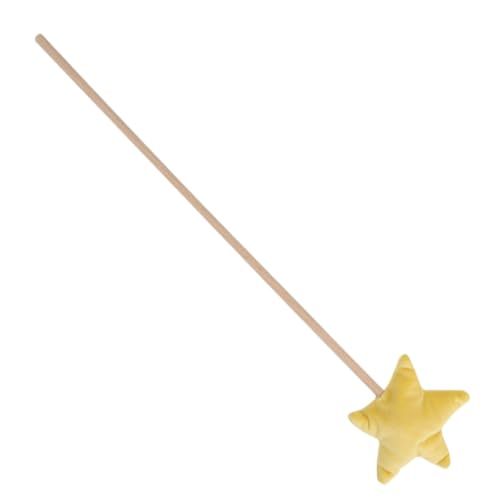 WHAMVOX Fee Zauberstab Sternenzauberstab Zauberstab der Engelsfee Hexenkostüm-Requisite Engelsstock Fairy Wand Kinder mitgebsel Kindergeburtstag Hexenstab Exquisite Feenstäbe Holz von WHAMVOX