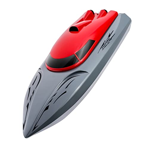 WHAMVOX Fernbedienungsboot Für Kinder Rennboote Selbstaufrichtendes Rc Rennboot Elektroboot Rc Boot Ferngesteuertes Rennboot Für Pools 24 Ghz Rc Boot Elektrisches Poolboot Rote von WHAMVOX