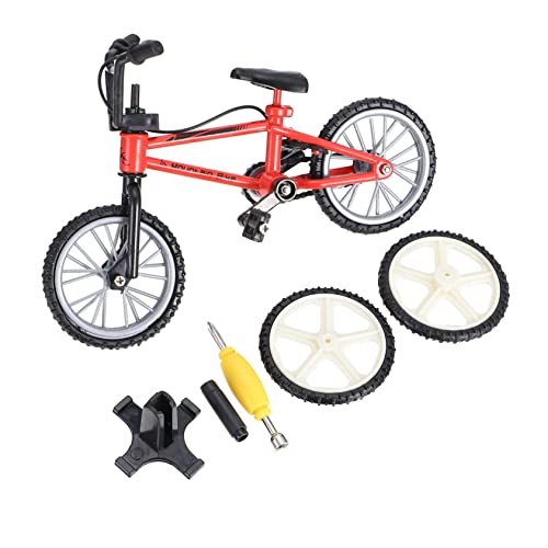 WHAMVOX Finger Fahrrad Mini Mountainbike Modell Für Und Desktop Finger Bicycles Ideal Als Für Spaß Und Lernen Rotes Design von WHAMVOX