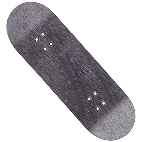 WHAMVOX Finger-Skateboard Surf-Skateboard-Deck Mini-Skateboard-Spielzeug Hand-Skateboard Fingerspielzeug-Skateboards Griffbrett Mini-Skateboard-Deck Skateboard-Hardware Hölzern Black von WHAMVOX