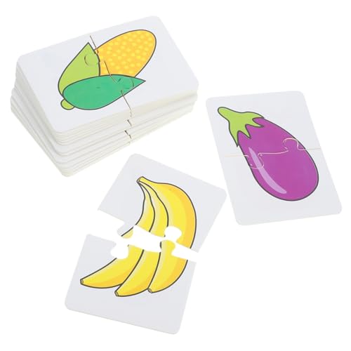 WHAMVOX Früchte Gemüse Lernkarten Pädagogisches Puzzle Motorik Beobachtung Vorstellungskraft Spiel für Vorschule frei Hautfreundlich WHAMVOX Früchte Gemüse Lernkarten Pädagogisches Puzzle Motorik Beobachtung Vorstellungskraft Spiel für Vorschule frei Hautfreundlich von WHAMVOX