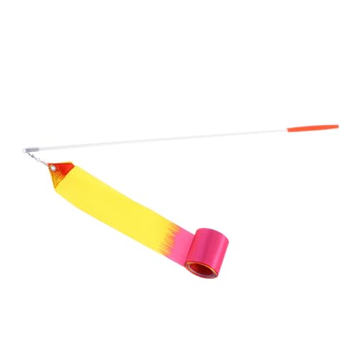 WHAMVOX Gymnastikband mit Kunststoffgriff Farbenfrohes Tanzband für Schwung Rhythmische Sportgymnastik Training Orientalischer Tanz und Zirkusperformances WHAMVOX Gymnastikband mit Kunststoffgriff Farbenfrohes Tanzband für Schwung Rhythmische Sportgymnastik Training Orientalischer Tanz und Zirkusperformances von WHAMVOX