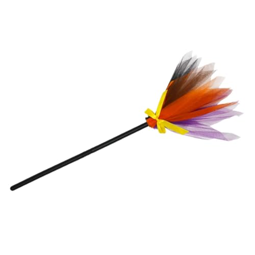 WHAMVOX Halloween Hexenbesen Cosplay Requisit Spliced Color Hexen Kostüm Zubehör für Party Dekoration und Bühnenhintergrund WHAMVOX Halloween Hexenbesen Cosplay Requisit Spliced Color Hexen Kostüm Zubehör für Party Dekoration und Bühnenhintergrund von WHAMVOX