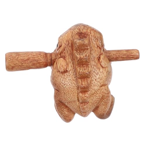 WHAMVOX Holz Frosch Percussion mit Schlägel Kindgerechtes Musikspielzeug Handgefertigtes Guiro Interaktives für Natürlicher Holzton Pädagogisch Wertvolles Klangspielzeug WHAMVOX Holz Frosch Percussion mit Schlägel Kindgerechtes Musikspielzeug Handgefertigtes Guiro Interaktives für Natürlicher Holzton Pädagogisch Wertvolles Klangspielzeug von WHAMVOX