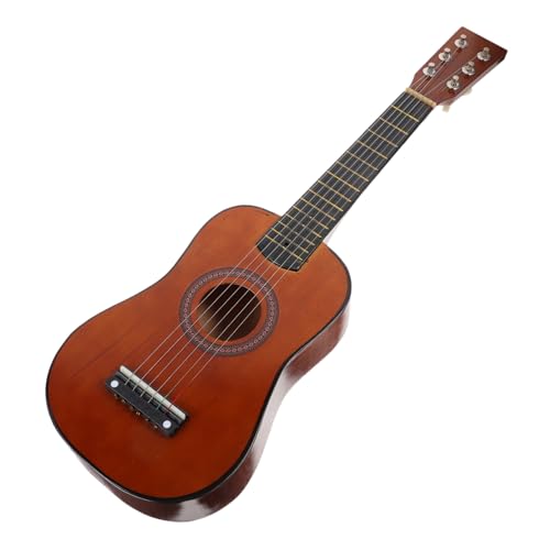 WHAMVOX Holzspielzeug Gitarre für Musikinstrument Lernspielzeug für Anfänger mit Einstellbarer Saitenspannung und Klarem Klang Pädagogisches Musikspielzeug für Jungen und Mädchen WHAMVOX Holzspielzeug Gitarre für Musikinstrument Lernspielzeug für Anfänger mit Einstellbarer Saitenspannung und Klarem Klang Pädagogisches Musikspielzeug für Jungen und Mädchen von WHAMVOX