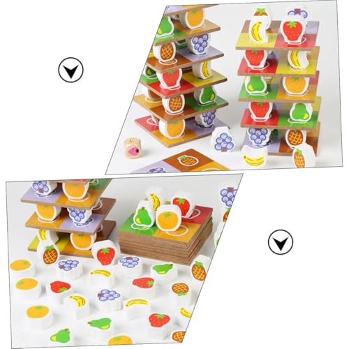 WHAMVOX Holzspielzeug Stapelturm Lernspielzeug Buntes Balancespiel Fördert Kreativität Hand Auge koordination für Kleinkinder und Vorschulkinder WHAMVOX Holzspielzeug Stapelturm Lernspielzeug Buntes Balancespiel Fördert Kreativität Hand Auge koordination für Kleinkinder und Vorschulkinder von WHAMVOX
