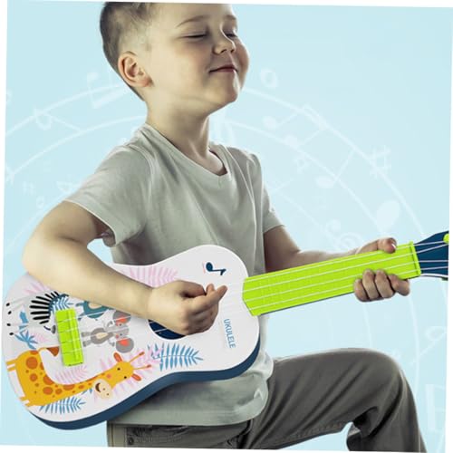 WHAMVOX Kinderspielzeug Ukulele Simulation Gitarre Robustes Kunststoffmodell Frühkindliches Lerninstrument Kleine Ukulele für Mädchen Jungen Musikalisches Lernspielzeug Zufällige Farbe WHAMVOX Kinderspielzeug Ukulele Simulation Gitarre Robustes Kunststoffmodell Frühkindliches Lerninstrument Kleine Ukulele für Mädchen Jungen Musikalisches Lernspielzeug Zufällige Farbe von WHAMVOX