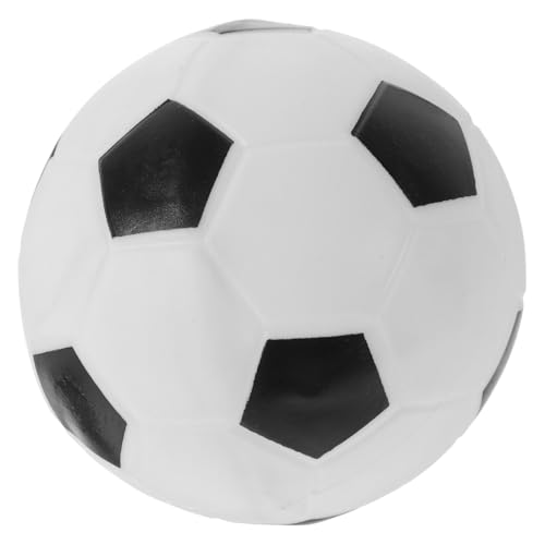 WHAMVOX Fussball Klein PVC Aufblasbarer Fußball Für Elastischer Springball Für Drinnen Und Draußen Ideal Für Ballspiele Und Aktivitäten Spielzeugball Schaumstoffball Fussball von WHAMVOX