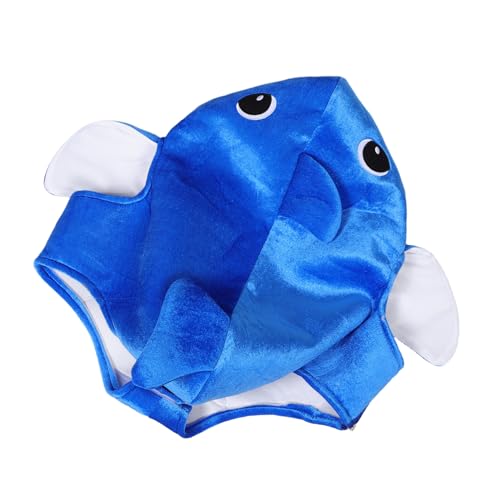 WHAMVOX Kostüm Soft Onesie mit Kapuze Weiches Material Bequem und Pflegeleicht Geeignet für Halloween Geburtstagsfeiern Schulaufführungen und Familienfeste in Blau und Gelb WHAMVOX Kostüm Soft Onesie mit Kapuze Weiches Material Bequem und Pflegeleicht Geeignet für Halloween Geburtstagsfeiern Schulaufführungen und Familienfeste in Blau und Gelb von WHAMVOX