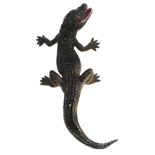 WHAMVOX Krokodilmodell Für Die Frühe Bildung Walhai Gefälschte Krokodilspielzeuge Alligator-Figur Geniales Krokodilspielzeug Krokodil-Modell Simulation Krokodil Krokodilfigur PVC Coffee von WHAMVOX