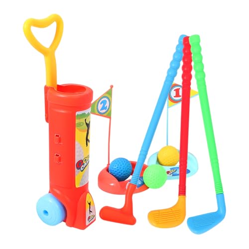 WHAMVOX Golf Set Für 1 Set Plastik Golfschläger Für Kleinkinder Outdoor Für Jungen Und ädchen Fördert Bewegung Und Spaß Im Freien Ideal Für Garten Und Spielplatz von WHAMVOX