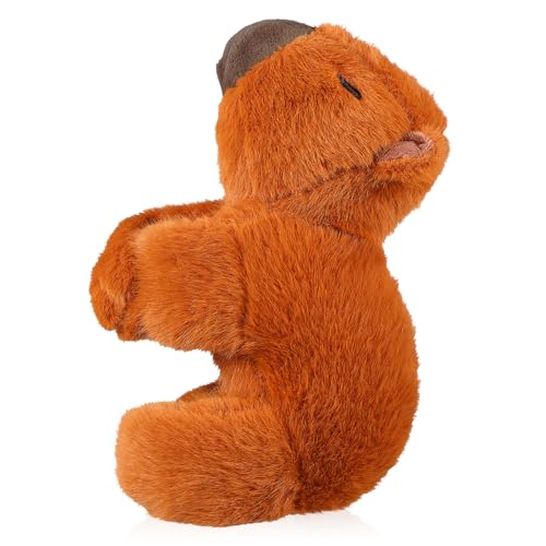 WHAMVOX Kuscheliges Capybara üschspielzeug Mit Slap Armband üßes Cartoon Stofftier Als Handgelenkband Für Perfektes Und Für Capybara Fans von WHAMVOX