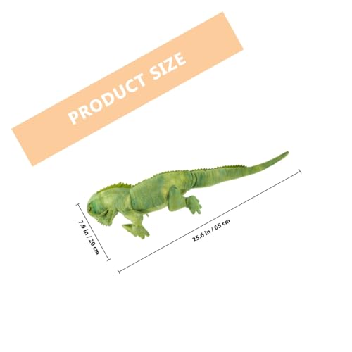 WHAMVOX Kuscheliges Chamäleon Plüschtier Weiches Stofftier Cartoon Dekoration Waschbar Niedliches Geschenk für Jungen Mädchen WHAMVOX Kuscheliges Chamäleon Plüschtier Weiches Stofftier Cartoon Dekoration Waschbar Niedliches Geschenk für Jungen Mädchen von WHAMVOX