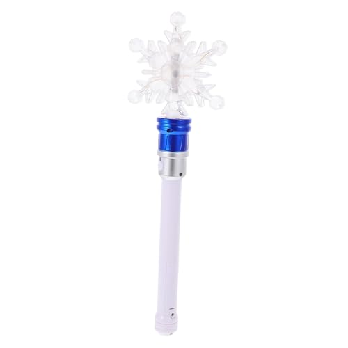 WHAMVOX Leuchtender Rotierender Schneeflocken zauberstab mit Bunten LEDs Leichte Winter fee für Party Konzert Bühnenauftritt und Rollenspiel ohne Batterie Tragbar Geschenkidee WHAMVOX Leuchtender Rotierender Schneeflocken zauberstab mit Bunten LEDs Leichte Winter fee für Party Konzert Bühnenauftritt und Rollenspiel ohne Batterie Tragbar Geschenkidee von WHAMVOX