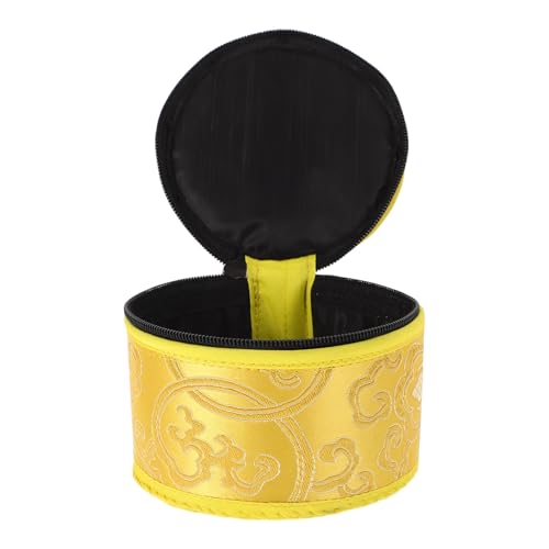 WHAMVOX Meditation Bowl Transport Bag Compact Singing Bowl Hülle Mit Reißverschluss Für Die Aufbewahrung Und Tragen Von Buddhistischen Soundschalen von WHAMVOX