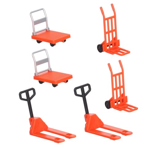 WHAMVOX Mini Baustellenfahrzeuge Robuste Plastik mini Gabelstapler und Handwagen Pädagogisches Verkehrsspielzeug für Sandkasten und Lernzwecke WHAMVOX Mini Baustellenfahrzeuge Robuste Plastik mini Gabelstapler und Handwagen Pädagogisches Verkehrsspielzeug für Sandkasten und Lernzwecke von WHAMVOX