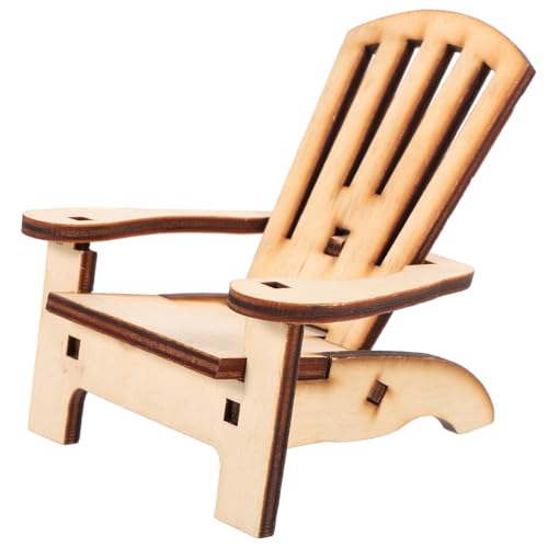 WHAMVOX Miniatur Holzstuhl Mini Puppenhaus Stuhl Dekor Kleiner Assemblebarer Stuhl Modell für Puppenhaus Wohnzimmereinrichtung Kreatives Bastelspielzeug WHAMVOX Miniatur Holzstuhl Mini Puppenhaus Stuhl Dekor Kleiner Assemblebarer Stuhl Modell für Puppenhaus Wohnzimmereinrichtung Kreatives Bastelspielzeug von WHAMVOX