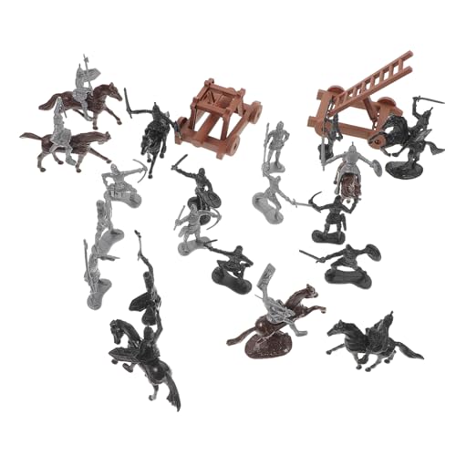 WHAMVOX Miniatur Soldaten Figuren aus Langlebigem Detailreiche Kleine Figuren mit Pferden Vielseitig für Sandtisch Dekoration und Rollenspiele Mittelalterliche Krieger Miniaturen WHAMVOX Miniatur Soldaten Figuren aus Langlebigem Detailreiche Kleine Figuren mit Pferden Vielseitig für Sandtisch Dekoration und Rollenspiele Mittelalterliche Krieger Miniaturen von WHAMVOX