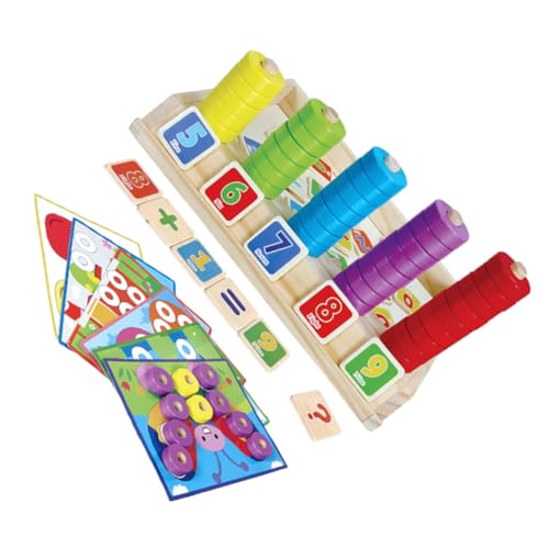 WHAMVOX Montessori Holz Mathe Puzzle Lernspielzeug Langlebige Bauklötze mit Glatten Kanten Pädagogisches für Vorschulkinder Fördert Kognitive Fähigkeiten und Hand Auge Koordination WHAMVOX Montessori Holz Mathe Puzzle Lernspielzeug Langlebige Bauklötze mit Glatten Kanten Pädagogisches für Vorschulkinder Fördert Kognitive Fähigkeiten und Hand Auge Koordination von WHAMVOX