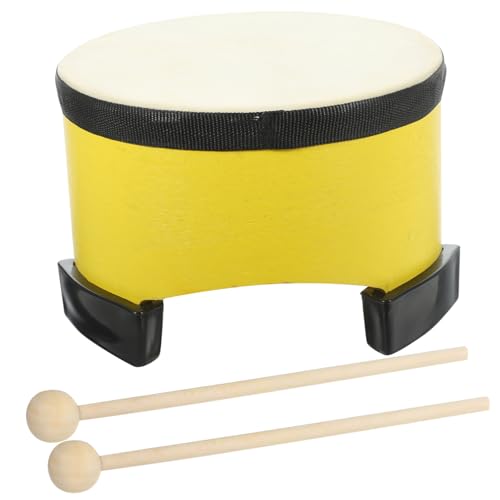 WHAMVOX Percussion Trommel Musikinstrument Für Ideal Für Rhythmus Und Taktgefühl Zufällige Farbwahl Perfekt Für Kleine Musiker Trommel Für Die Musikalische Früherziehung von WHAMVOX