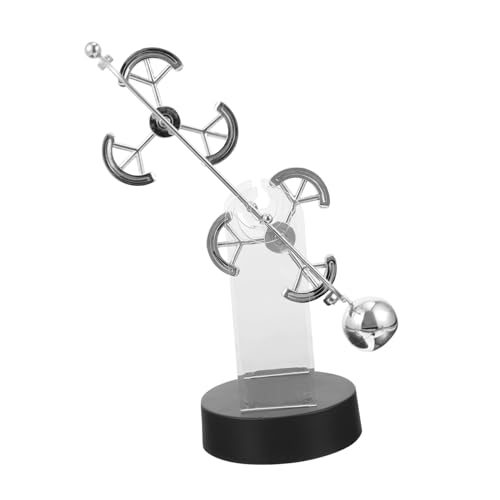 WHAMVOX Perpetuum Mobile Kinetische Schreibtischdekoration Wissenschaftsspielzeug Rotierendes Desktop Ornament für Home Office Geschenkidee für Physikfans und Zimmerdeko WHAMVOX Perpetuum Mobile Kinetische Schreibtischdekoration Wissenschaftsspielzeug Rotierendes Desktop Ornament für Home Office Geschenkidee für Physikfans und Zimmerdeko von WHAMVOX