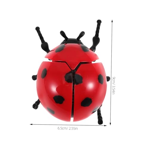 WHAMVOX Plastik Marienkäfer Aufziehspielzeug Realistisches Kognitives Tier für Kopf Schwanzbewegung Kompakt und Tragbar Lernspielzeug für Partys und Motorischer Fähigkeiten WHAMVOX Plastik Marienkäfer Aufziehspielzeug Realistisches Kognitives Tier für Kopf Schwanzbewegung Kompakt und Tragbar Lernspielzeug für Partys und Motorischer Fähigkeiten von WHAMVOX