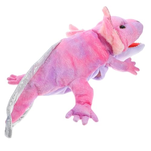 WHAMVOX Plüsch Handpuppe Axolotl für Weiches Kuscheltier Interaktives Rollenspiel Fördert Hand Auge koordination und Kreativität Pädagogisches Tier handpuppenspielzeug WHAMVOX Plüsch Handpuppe Axolotl für Weiches Kuscheltier Interaktives Rollenspiel Fördert Hand Auge koordination und Kreativität Pädagogisches Tier handpuppenspielzeug von WHAMVOX