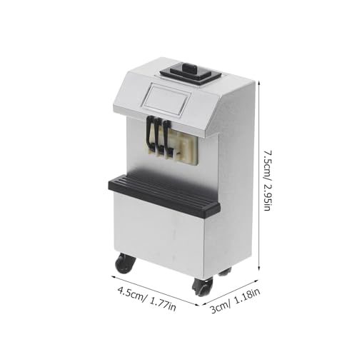 WHAMVOX Puppenhaus Mini Eismaschine Modell Miniatur Küchenzubehör Dekoration Mini Haus Ausstattung Zubehör WHAMVOX Puppenhaus Mini Eismaschine Modell Miniatur Küchenzubehör Dekoration Mini Haus Ausstattung Zubehör von WHAMVOX