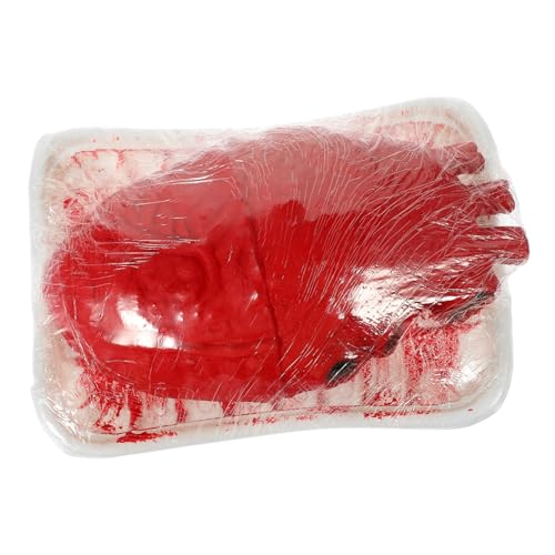 WHAMVOX Realistisches Halloween Herz Deko Plastik Körperorgan Requisite Kleines Gruseliges Party Horror Leicht Tragbar für Raum Kostümparty Atmosphäre WHAMVOX Realistisches Halloween Herz Deko Plastik Körperorgan Requisite Kleines Gruseliges Party Horror Leicht Tragbar für Raum Kostümparty Atmosphäre von WHAMVOX
