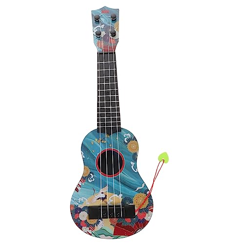 WHAMVOX Simulation Gitarre Kindergitarre Simulation des Spielens von Musikinstrumenten Spielzeuggitarre für Kinder Musikalisches Spielzeug für Kinder Plastikinstrument Mini-Musikspielzeug von WHAMVOX