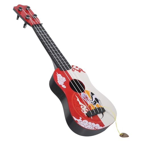 WHAMVOX Simulations-Ukulele Spielzeug Für Kleinkinder Kleinkindspielzeug Mini-Gitarren-Spielzeug Kinderspielzeug Spielzeug Für Kinder Spielzeug Für Jungen Spielzeug-e-Gitarre Abs von WHAMVOX